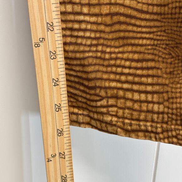 Lauren Ralph Lauren Women Old Money Snakeskin Print Pants Size 8 Quiet Luxury - Picture 5 of 8